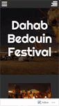 Mobile Screenshot of bedouinfestival.com